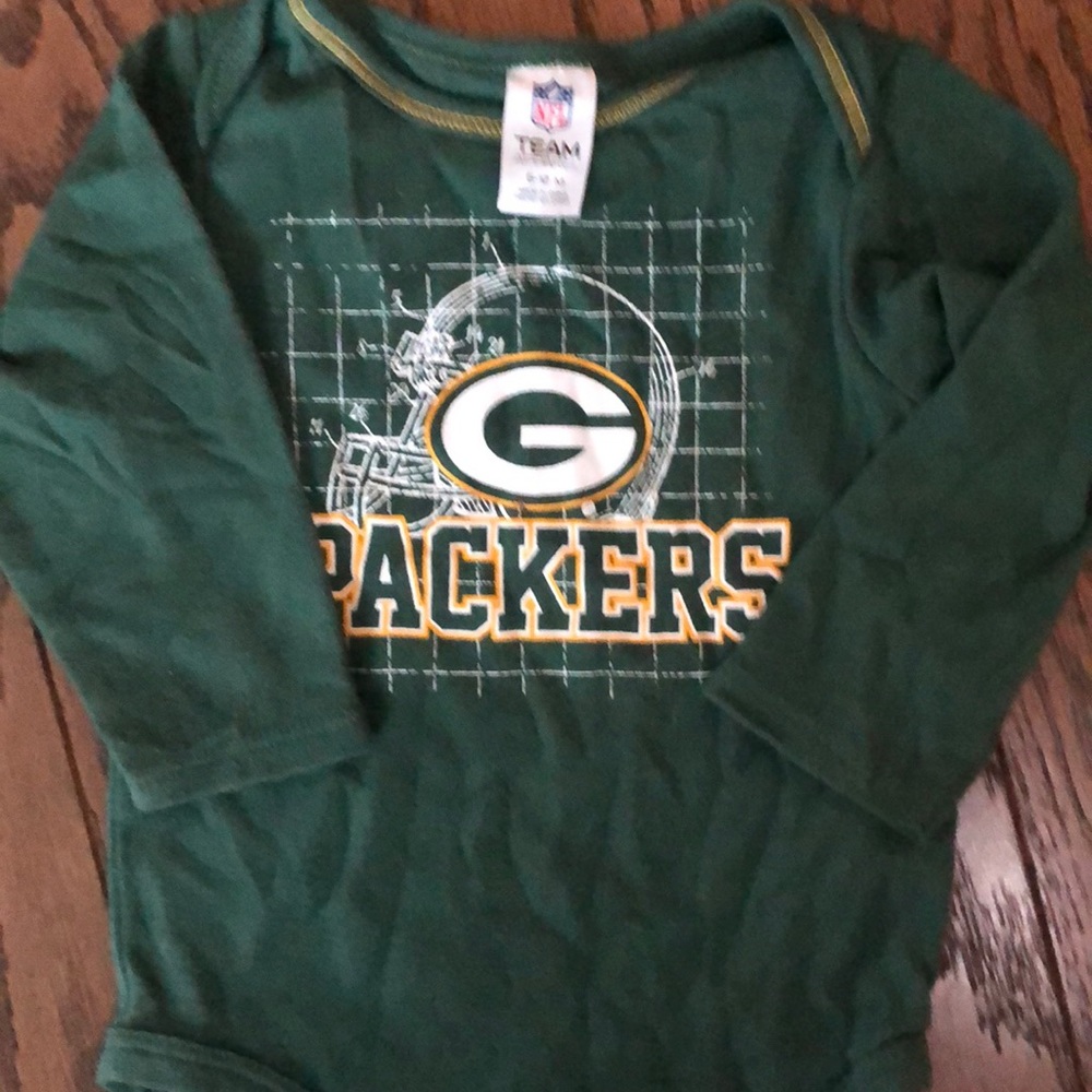 Packers long sleeve body suit